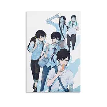 Amazon.co.jp: ブルーロックアートパネル カラフル 壁の装飾